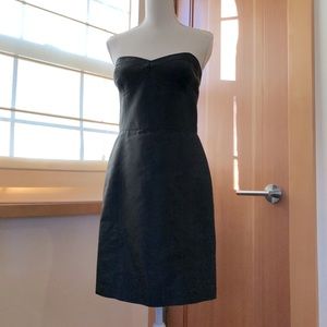 Adrianna Pappell Womens Black Strapless Dress